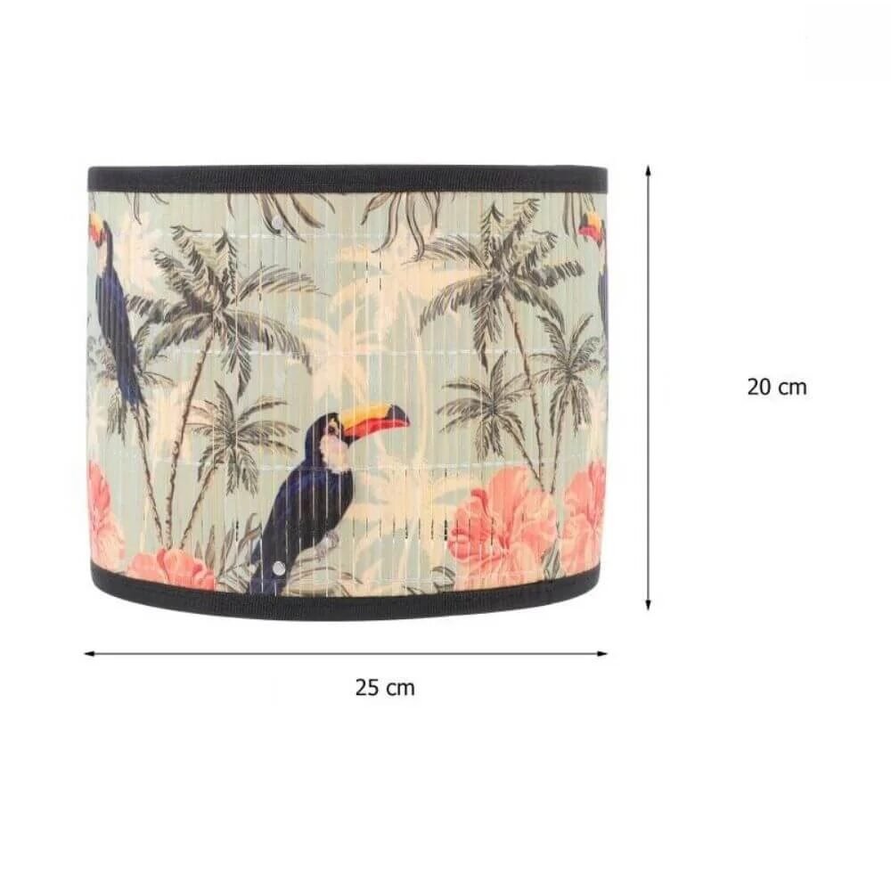 Abat Jour Motif Jungle Tendance Pour Lampe D'Intérieur Moderne 2 Abat Jour Motif Jungle Tendance Pour Lampe D'Intérieur Moderne