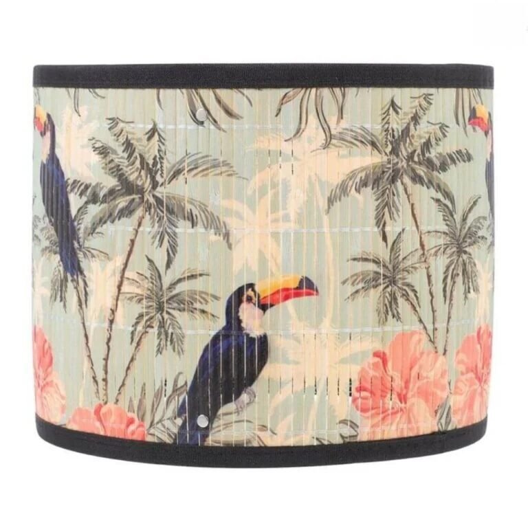 Abat Jour Motif Jungle Tendance Pour Lampe D'Intérieur Moderne 1 Abat Jour Motif Jungle Tendance Pour Lampe D'Intérieur Moderne