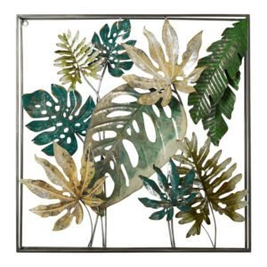 Cadre Mural En Métal Thème Jungle Décoratif Au Style Raffiné 5 Cadre Mural En Métal Thème Jungle Décoratif Au Style Raffiné