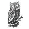 Décoration Murale Hibou En Métal Élégante Pour Intérieur Et Jardin 4 Décoration Murale Hibou En Métal Élégante Pour Intérieur Et Jardin