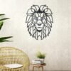 Décoration Murale Lion En Métal Géométrique Design Contemporain 11 Décoration Murale Lion En Métal Géométrique Design Contemporain