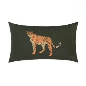 Coussin Jungle Noir Et Vert Confortable Pour Intérieur Décoratif 6 Coussin Jungle Noir Et Vert Confortable Pour Intérieur Décoratif